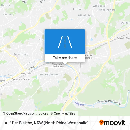 Карта Auf Der Bleiche