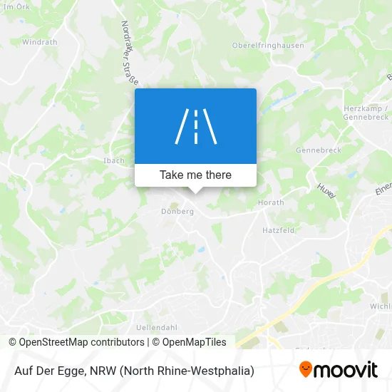 Auf Der Egge map