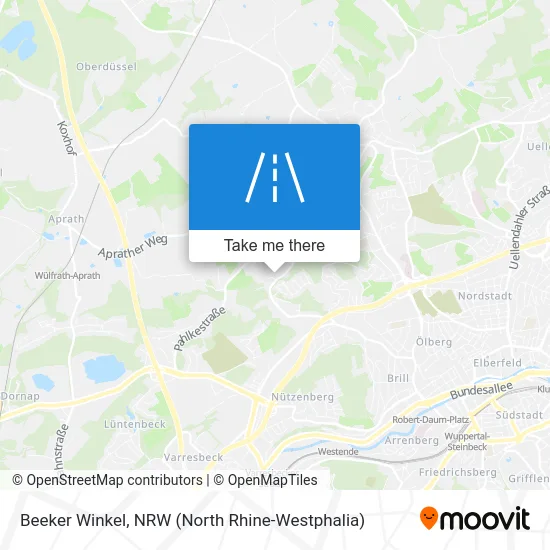 Beeker Winkel map