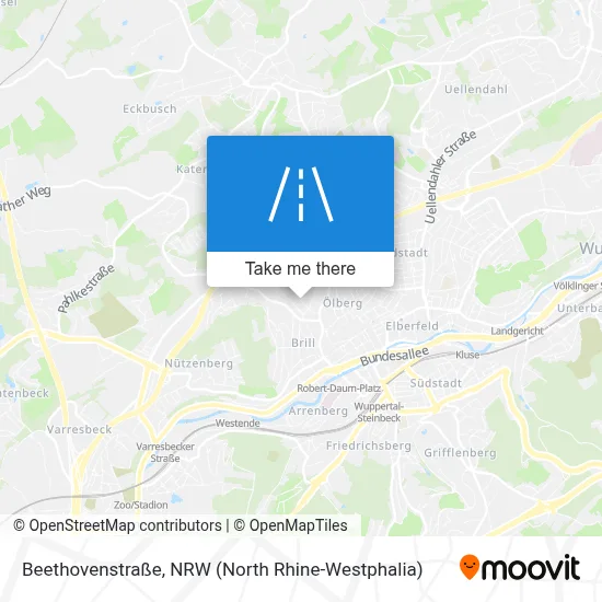 Beethovenstraße map