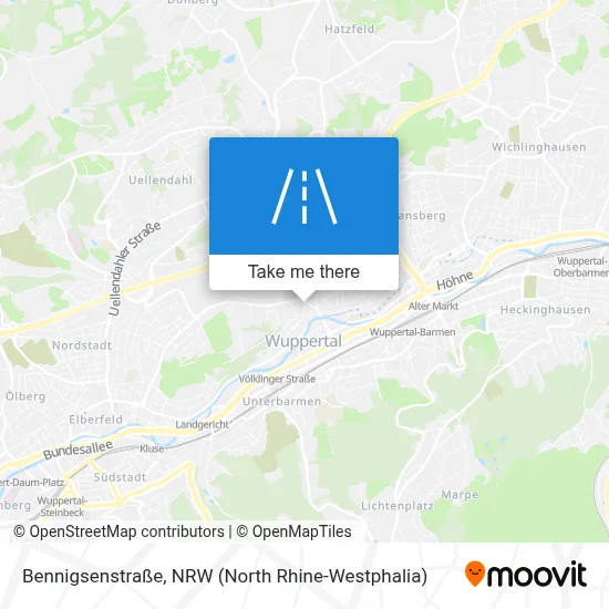 Bennigsenstraße map