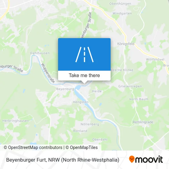 Карта Beyenburger Furt