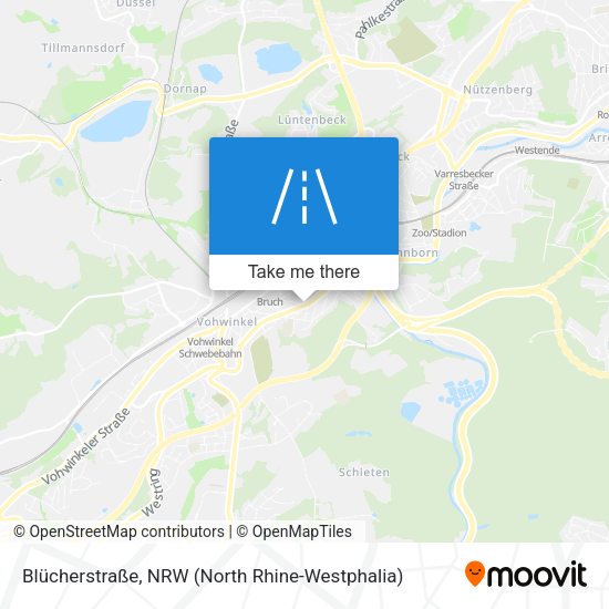 Blücherstraße map