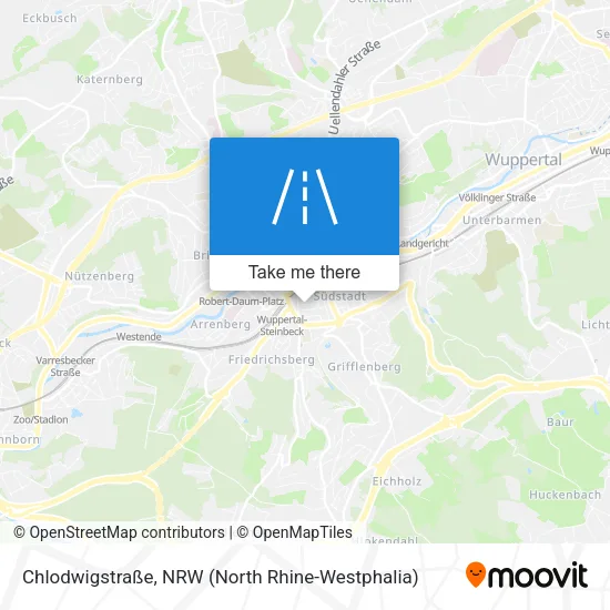 Карта Chlodwigstraße