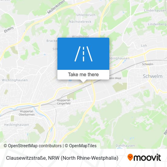 Clausewitzstraße map