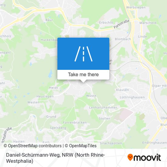 Daniel-Schürmann-Weg map