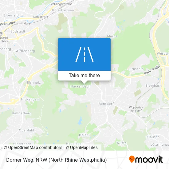 Карта Dorner Weg
