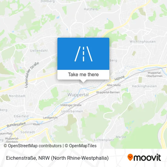 Карта Eichenstraße