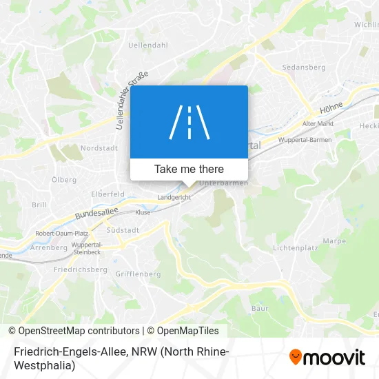 Friedrich-Engels-Allee map