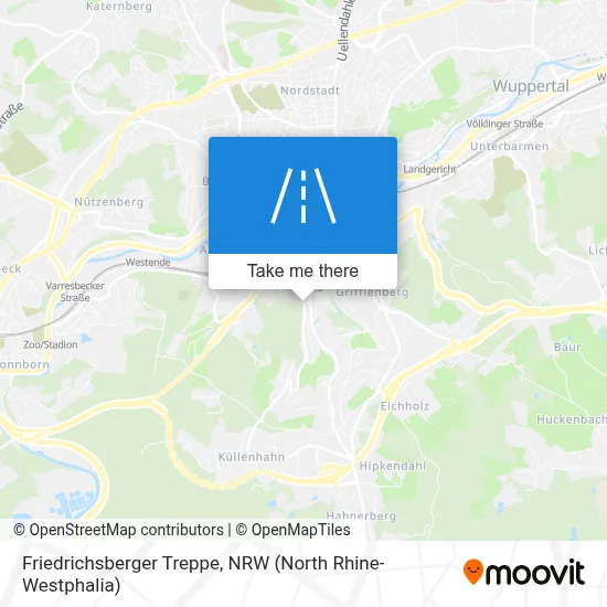 Friedrichsberger Treppe map