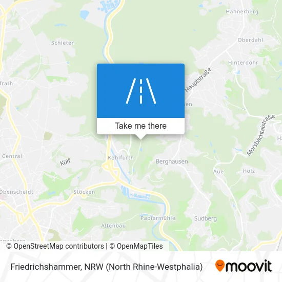 Friedrichshammer map