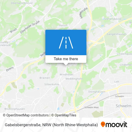 Gabelsbergerstraße map