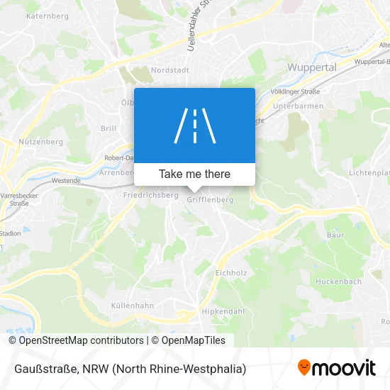 Gaußstraße map