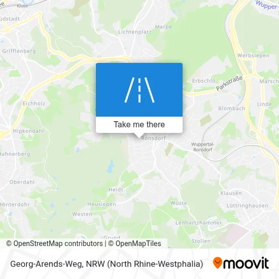 Georg-Arends-Weg map