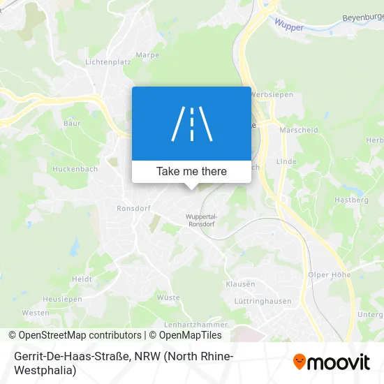 Карта Gerrit-De-Haas-Straße