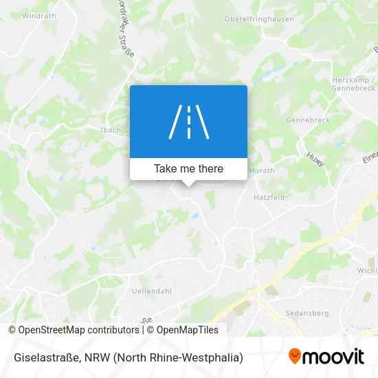 Карта Giselastraße