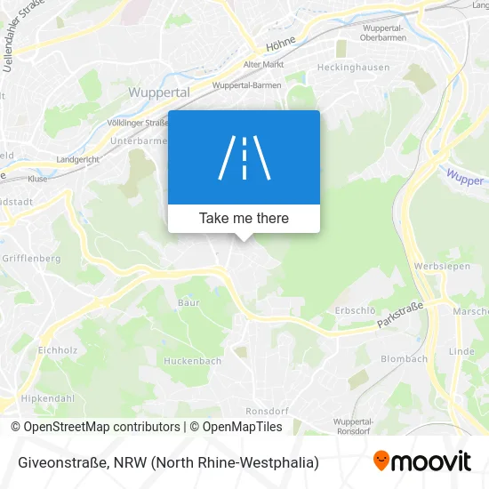 Карта Giveonstraße