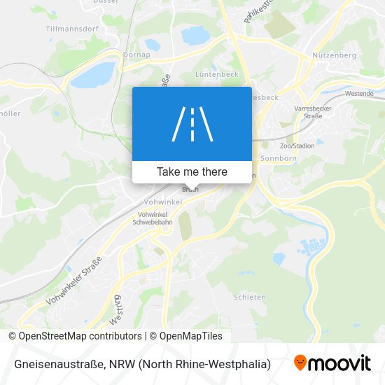Gneisenaustraße map