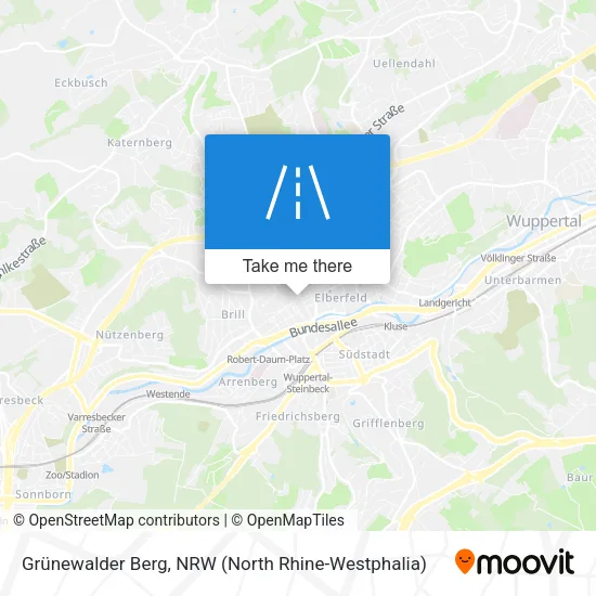 Карта Grünewalder Berg