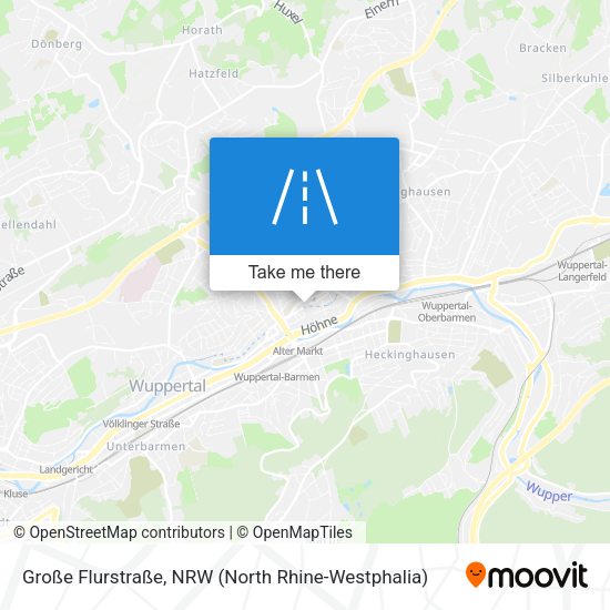 Große Flurstraße map