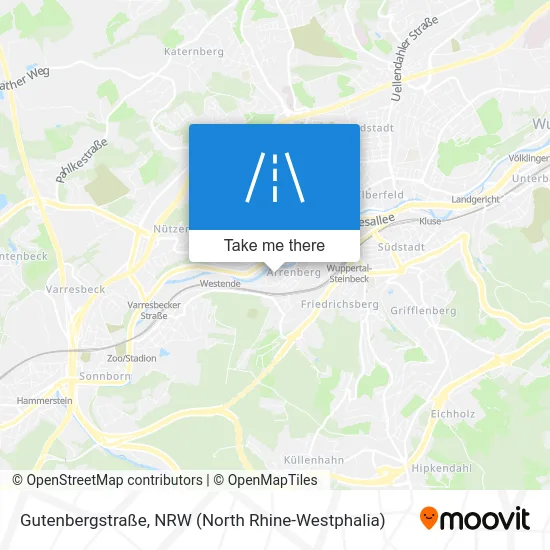 Gutenbergstraße map