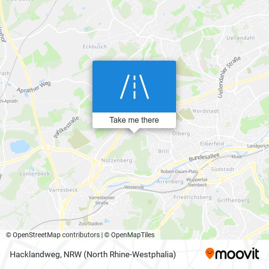 Hacklandweg map