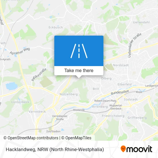 Карта Hacklandweg