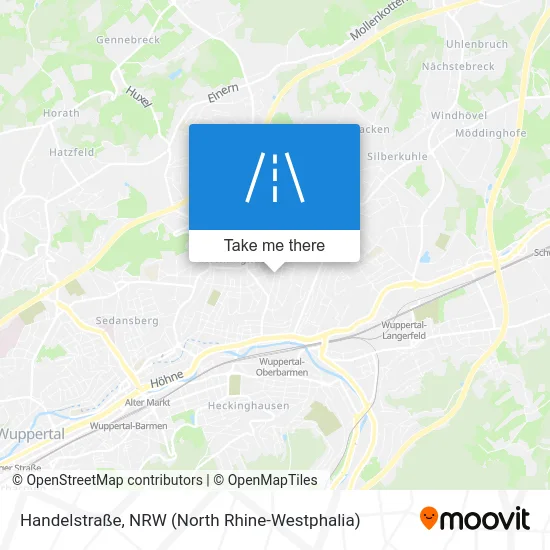 Карта Handelstraße