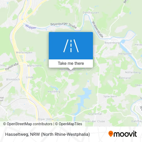 Карта Hasseltweg