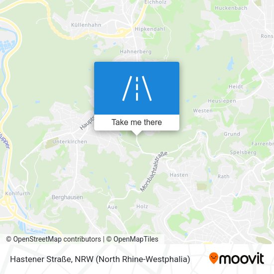 Hastener Straße map