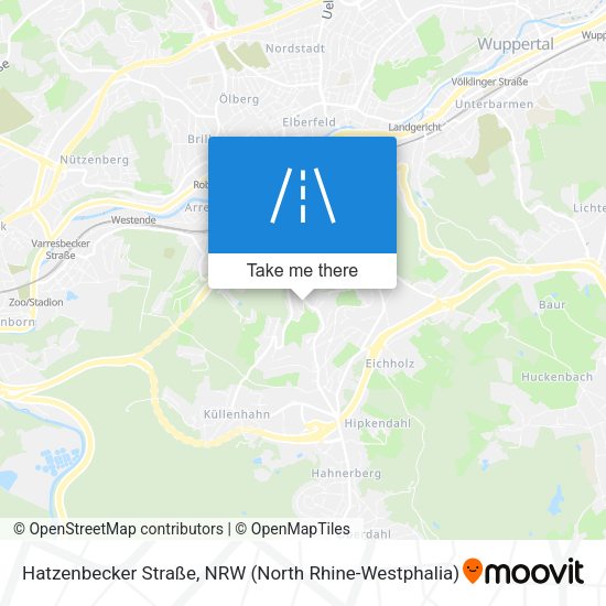 Hatzenbecker Straße map
