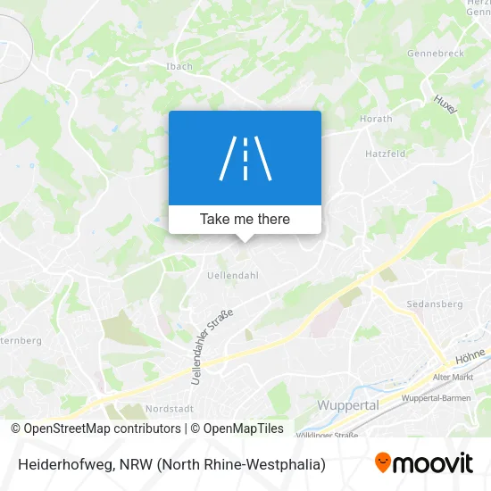 Карта Heiderhofweg