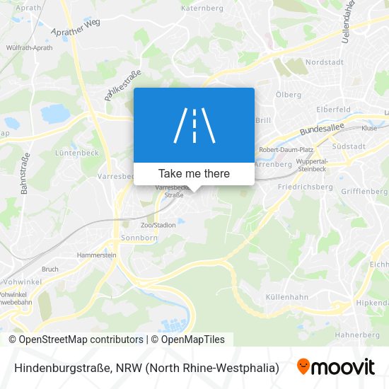 Hindenburgstraße map