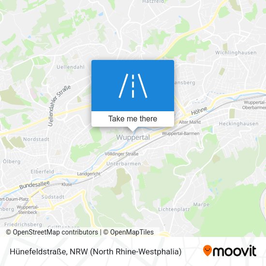 Hünefeldstraße map