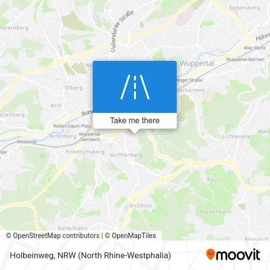 Карта Holbeinweg