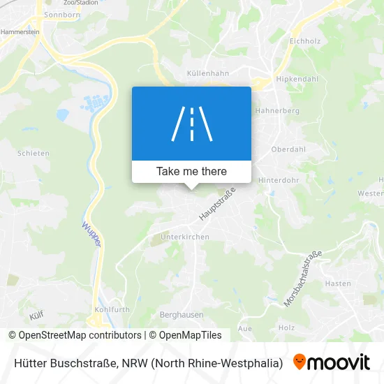 Hütter Buschstraße map
