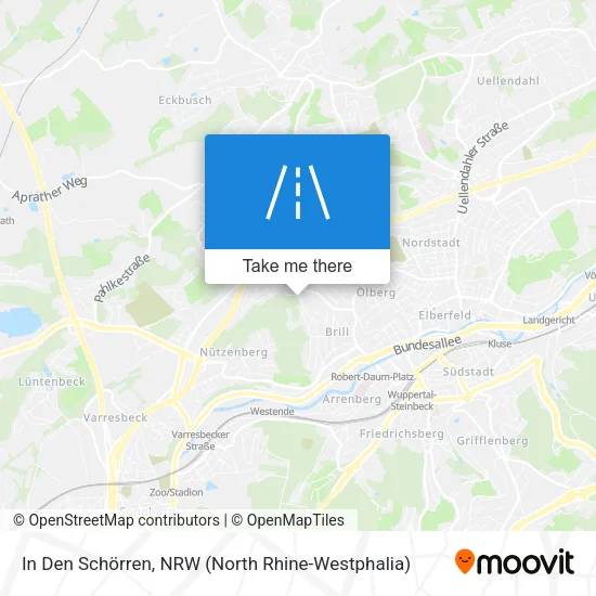 In Den Schörren map