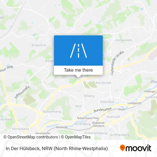 In Der Hülsbeck map