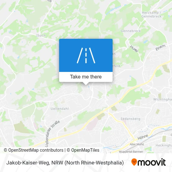 Jakob-Kaiser-Weg map