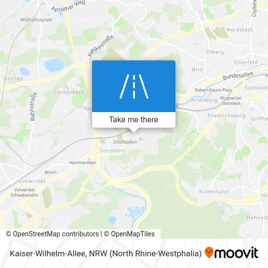 Kaiser-Wilhelm-Allee map