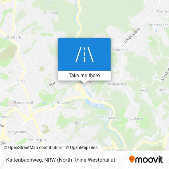 Kaltenbachweg map