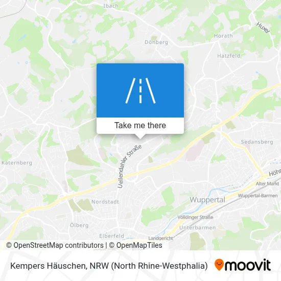 Kempers Häuschen map