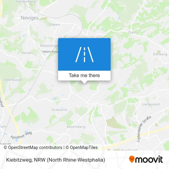 Карта Kiebitzweg