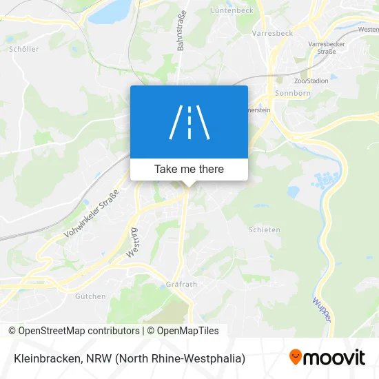 Kleinbracken map