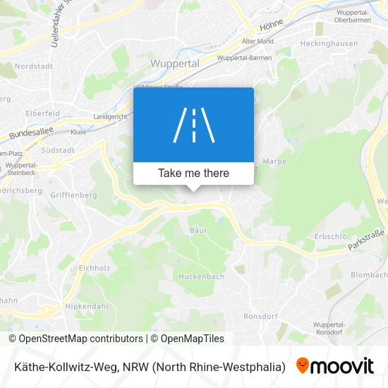 Käthe-Kollwitz-Weg map
