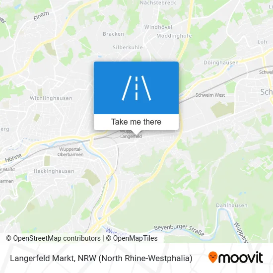 Карта Langerfeld Markt