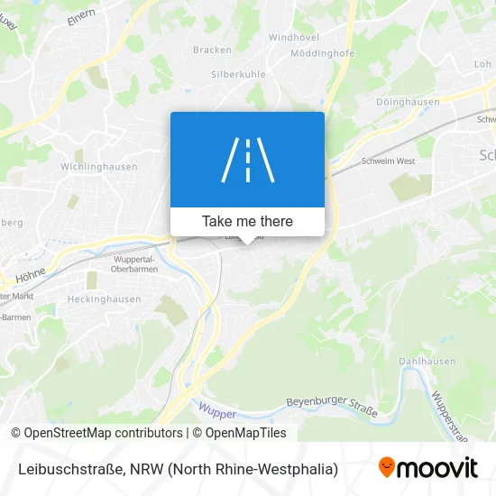 Карта Leibuschstraße