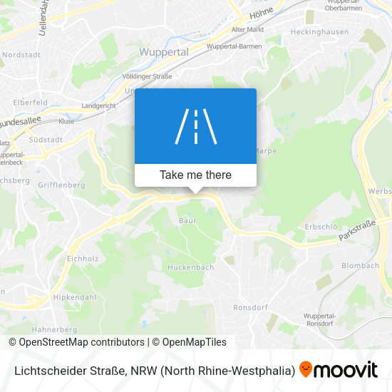Lichtscheider Straße map