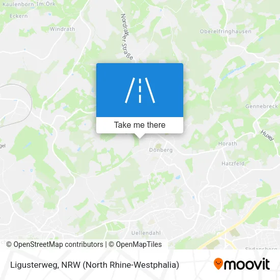 Карта Ligusterweg