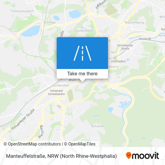 Manteuffelstraße map
